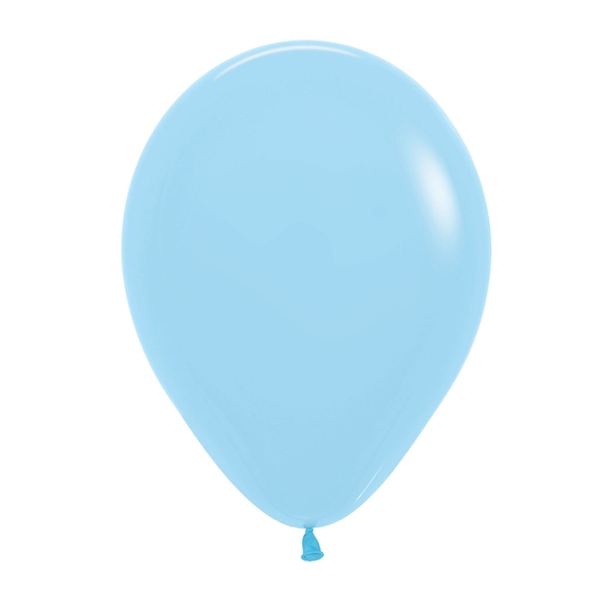 Pastel Matte Blue 100ct Latex Balloon 11"